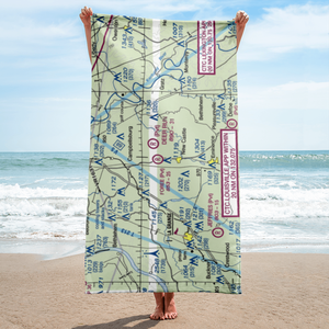 John M. Foree Airport (12KY) VFR Sectional Towel