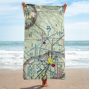 John Myers Airport (CA03) VFR Sectional Towel