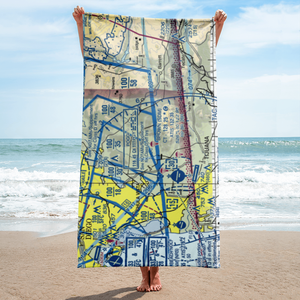 John Nichol's Field Airport (0CL3) VFR Sectional Towel