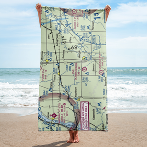 John W Meils Restricted Landing Area (LL98) VFR Sectional Towel