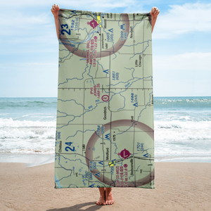 John'S Field (52WI) VFR Sectional Towel