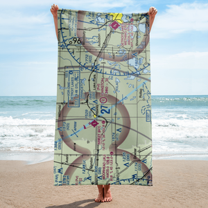 Johnston Airport (MY99) VFR Sectional Towel