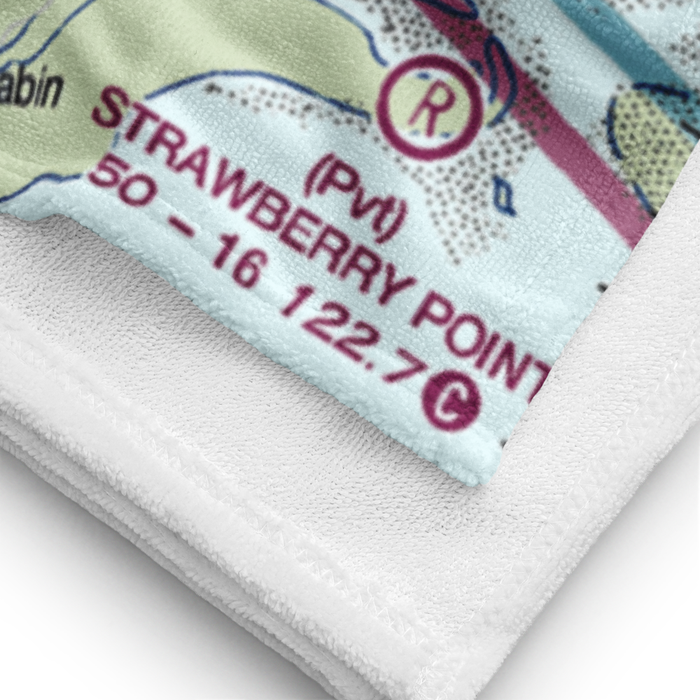 Johnstone Point Airport (2AK5) VFR Sectional Towel 