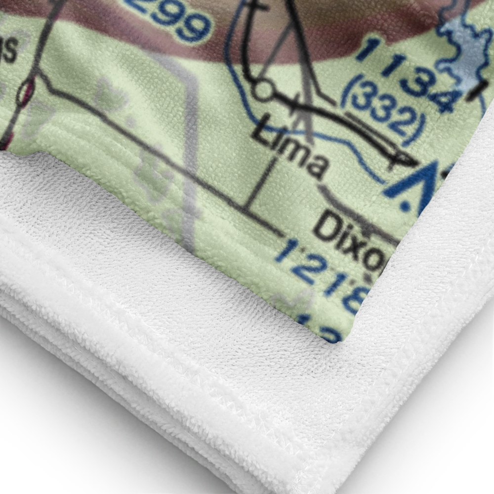 Jones Air Park (36OK) VFR Sectional Towel 