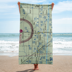 Jones Airport (83WI) VFR Sectional Towel