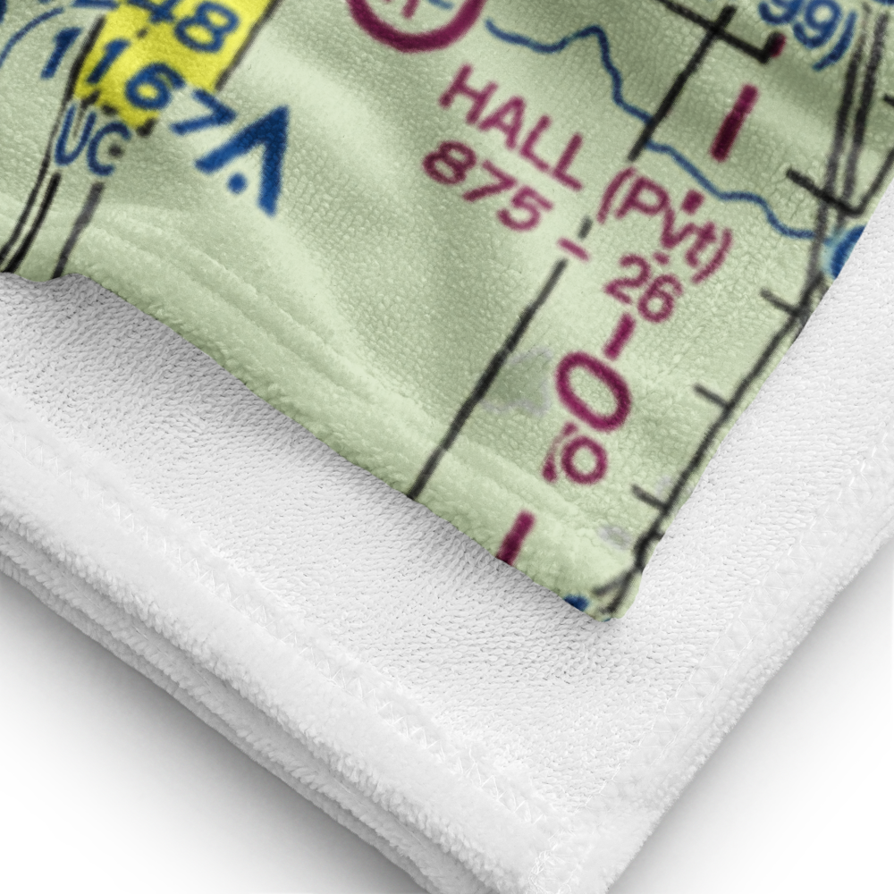 Jorgensen's Landing Seaplane Base (MY34) VFR Sectional Towel 