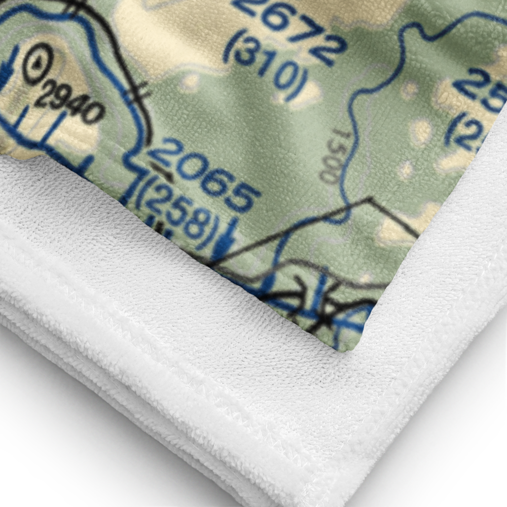 Joseph A. Hardy Connellsville Airport (VVS) VFR Sectional Towel 