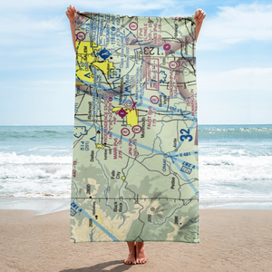 Jpm Airport (OG52) VFR Sectional Towel