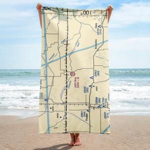 Judy Ranch Airport (OK39) VFR Sectional Towel