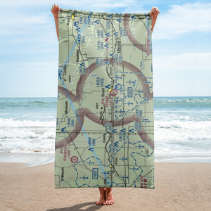 Jukam's Landing Airport (IA00) VFR Sectional Towel