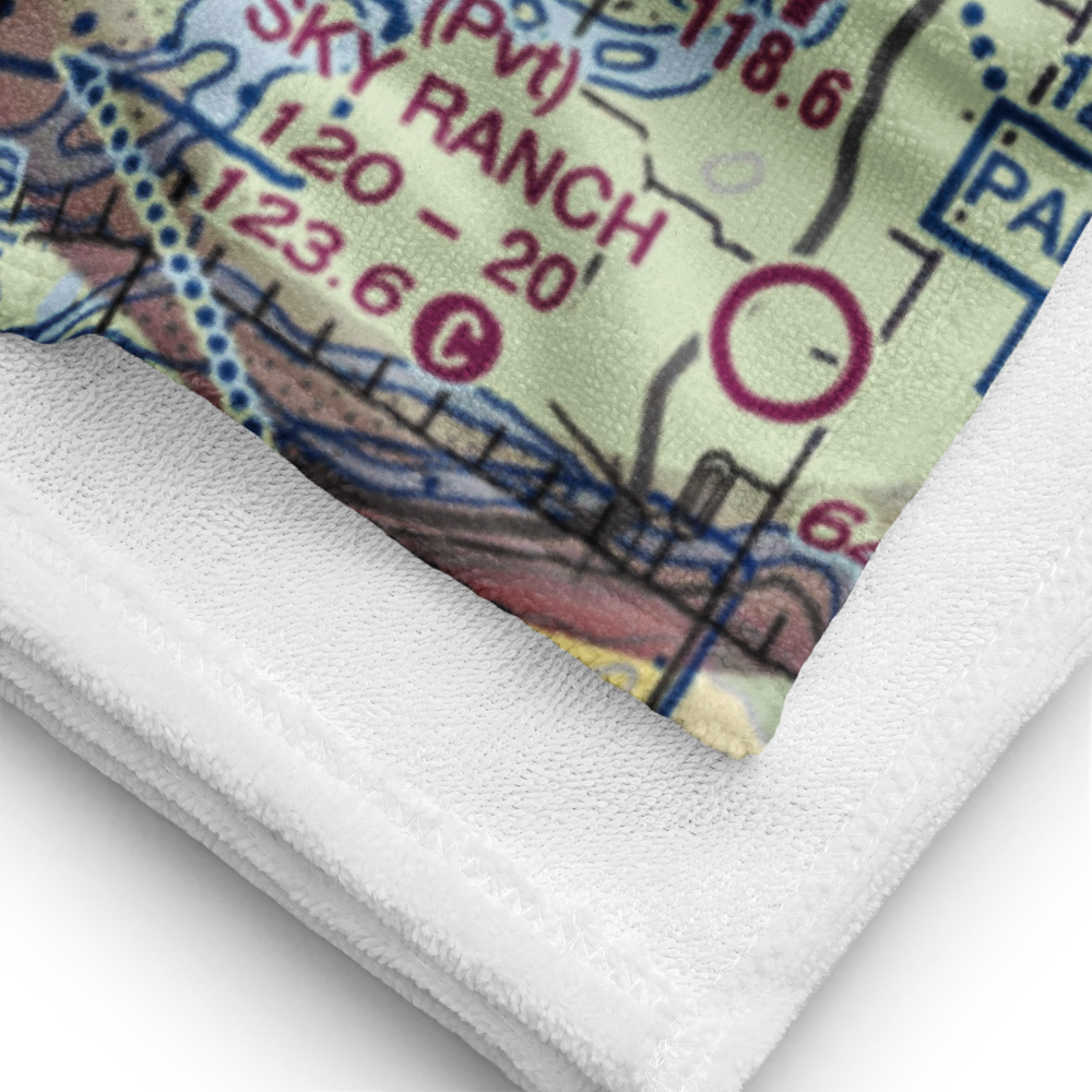 June Lake Seaplane Base (66AK) VFR Sectional Towel 