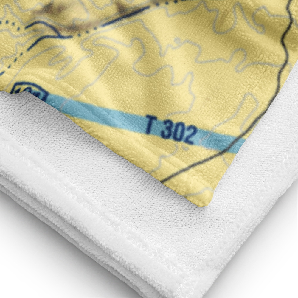 Juntura Airport (OR14) VFR Sectional Towel 