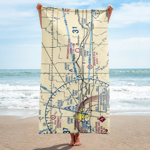 Jurgens Airstrip (75ND) VFR Sectional Towel