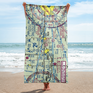 K-John Airport (20LS) VFR Sectional Towel