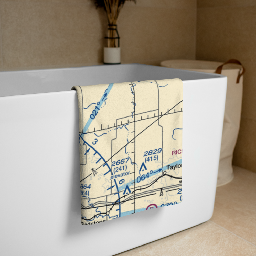 Kadrmas Airport (ND10) VFR Sectional Towel 