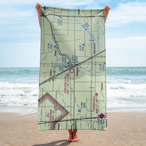 Karlstad Municipal Airport (23D) VFR Sectional Towel