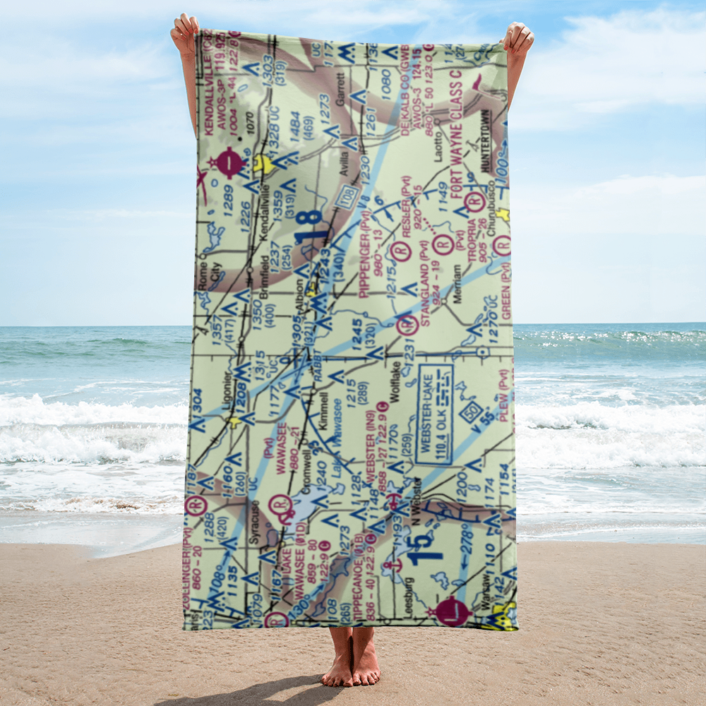 Kay Field (61II) VFR Sectional Towel 