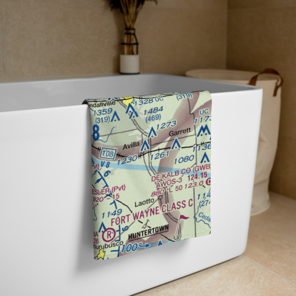 Kay Field (61II) VFR Sectional Towel 