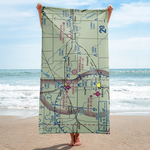 Kaypod Airport (SN70) VFR Sectional Towel