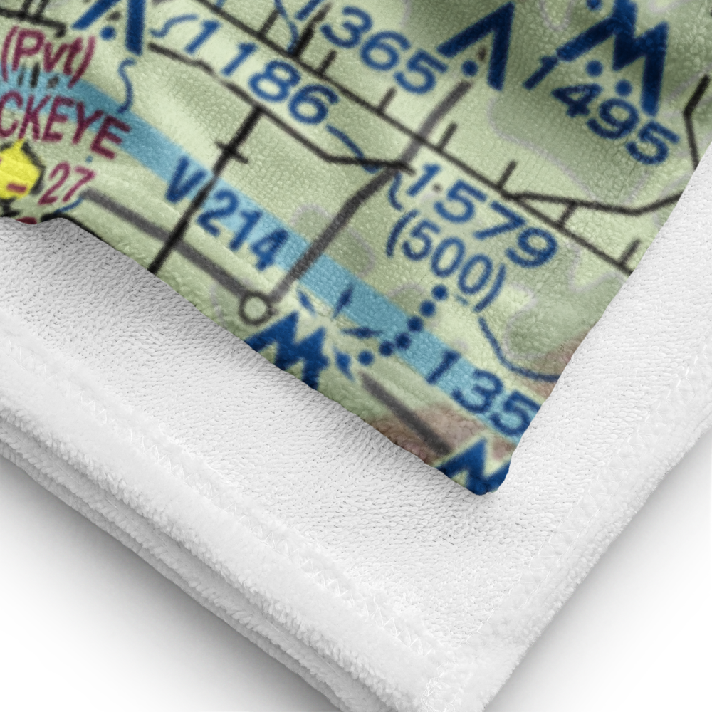 Kearns Airport (OH74) VFR Sectional Towel 