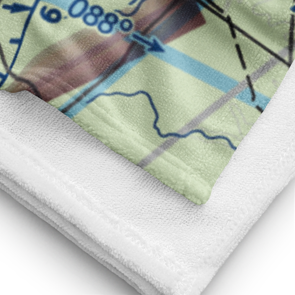 Kecks Airport (N88) VFR Sectional Towel 