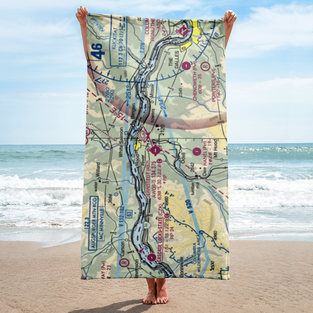 Ken Jernstedt Airfield (4S2) VFR Sectional Towel 