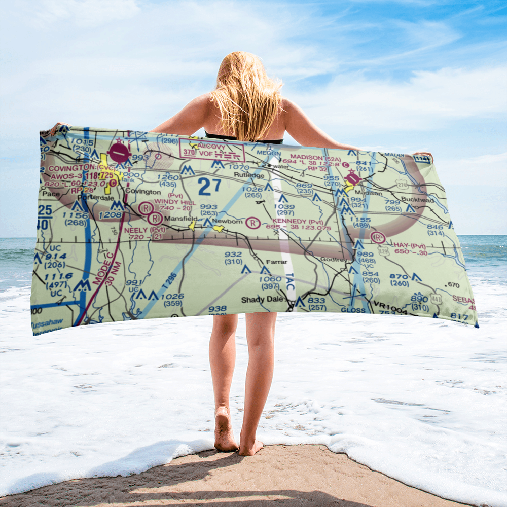 Kennedy Intranational Airport (2GA0) VFR Sectional Towel 