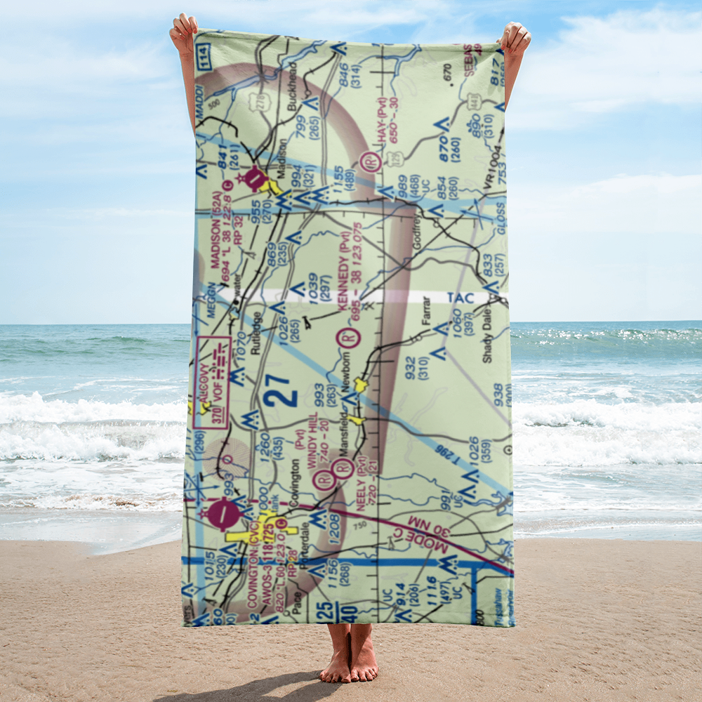 Kennedy Intranational Airport (2GA0) VFR Sectional Towel 