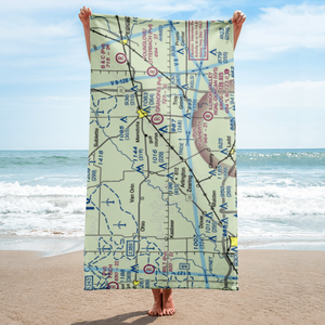 Keutzer Airport (US-1057) VFR Sectional Towel