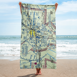 Key Field (MEI) VFR Sectional Towel