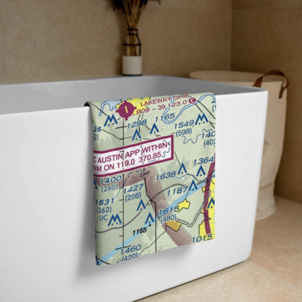 Keyes Ranch Airport (14TX) VFR Sectional Towel 