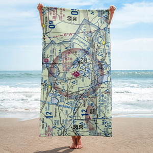 Keystone Airpark (42J) VFR Sectional Towel