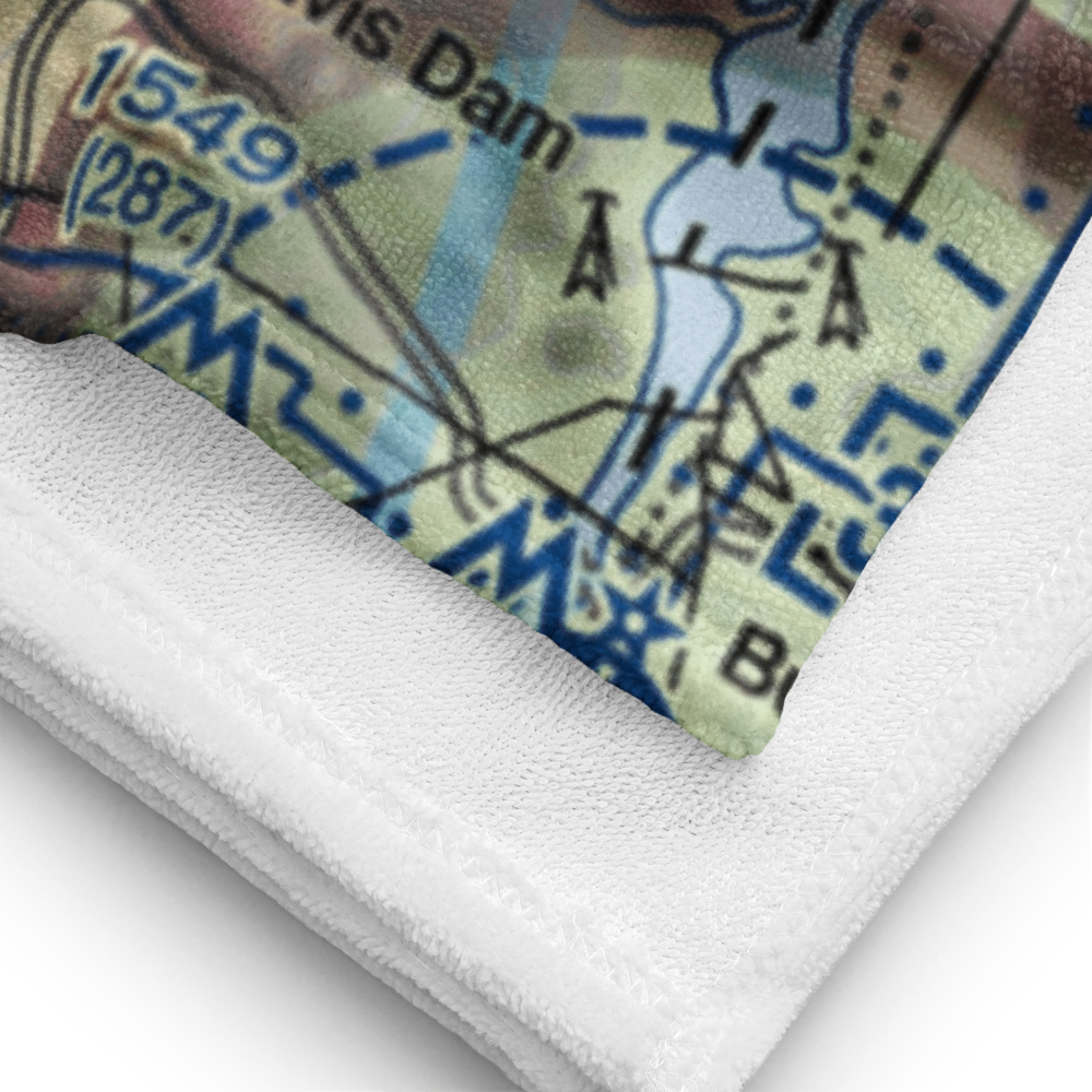 Kidwell Airport (1L4) VFR Sectional Towel 