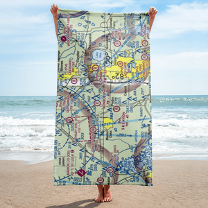 Kiever Airport (8FL2) VFR Sectional Towel