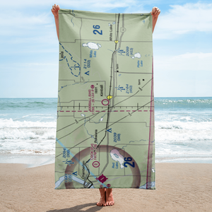 Kimball Municipal Airport (6A6) VFR Sectional Towel