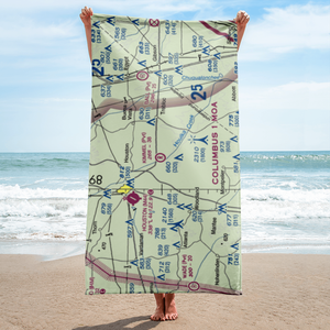 Kimmel Land & Cattle Airport (2MS9) VFR Sectional Towel