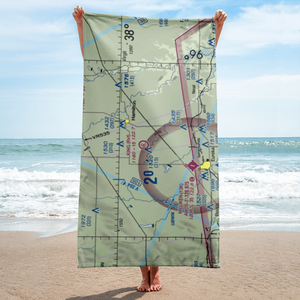 King Ranch Airport (8KS2) VFR Sectional Towel