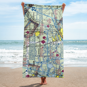 Kingdon Airpark (O20) VFR Sectional Towel