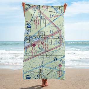 Kings Port Airport (FD72) VFR Sectional Towel