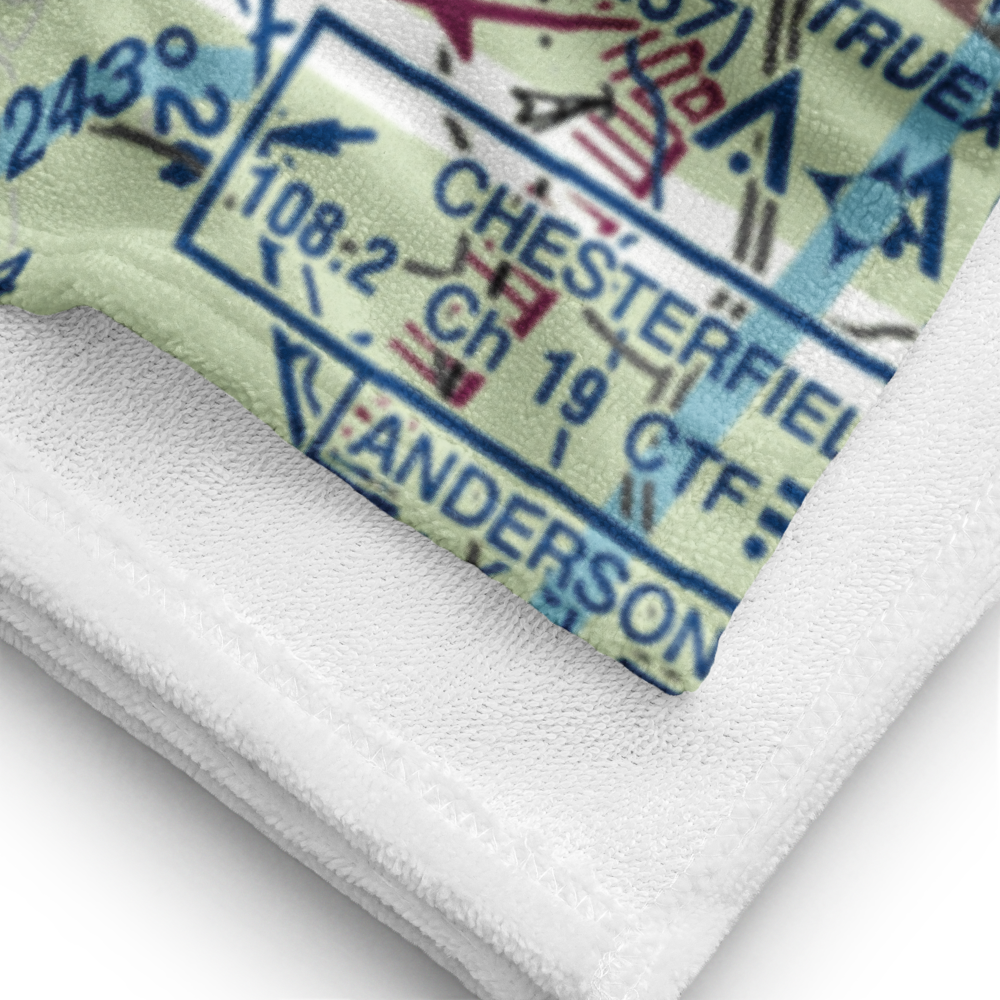 Kirk Air Base (T73) VFR Sectional Towel 