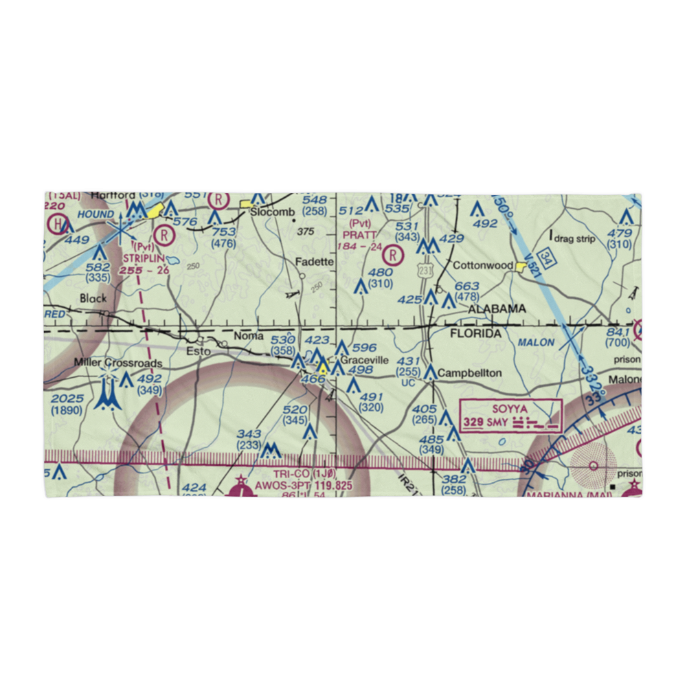 Kirkland Airport (FD26) VFR Sectional Towel 