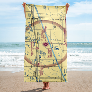 Kit Carson County Airport (ITR) VFR Sectional Towel