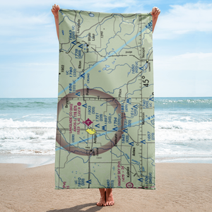 Kitty Hawk Estates Airport (9WI6) VFR Sectional Towel