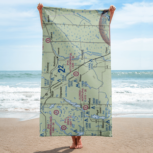 Kitty-Wompus Airport (26WI) VFR Sectional Towel