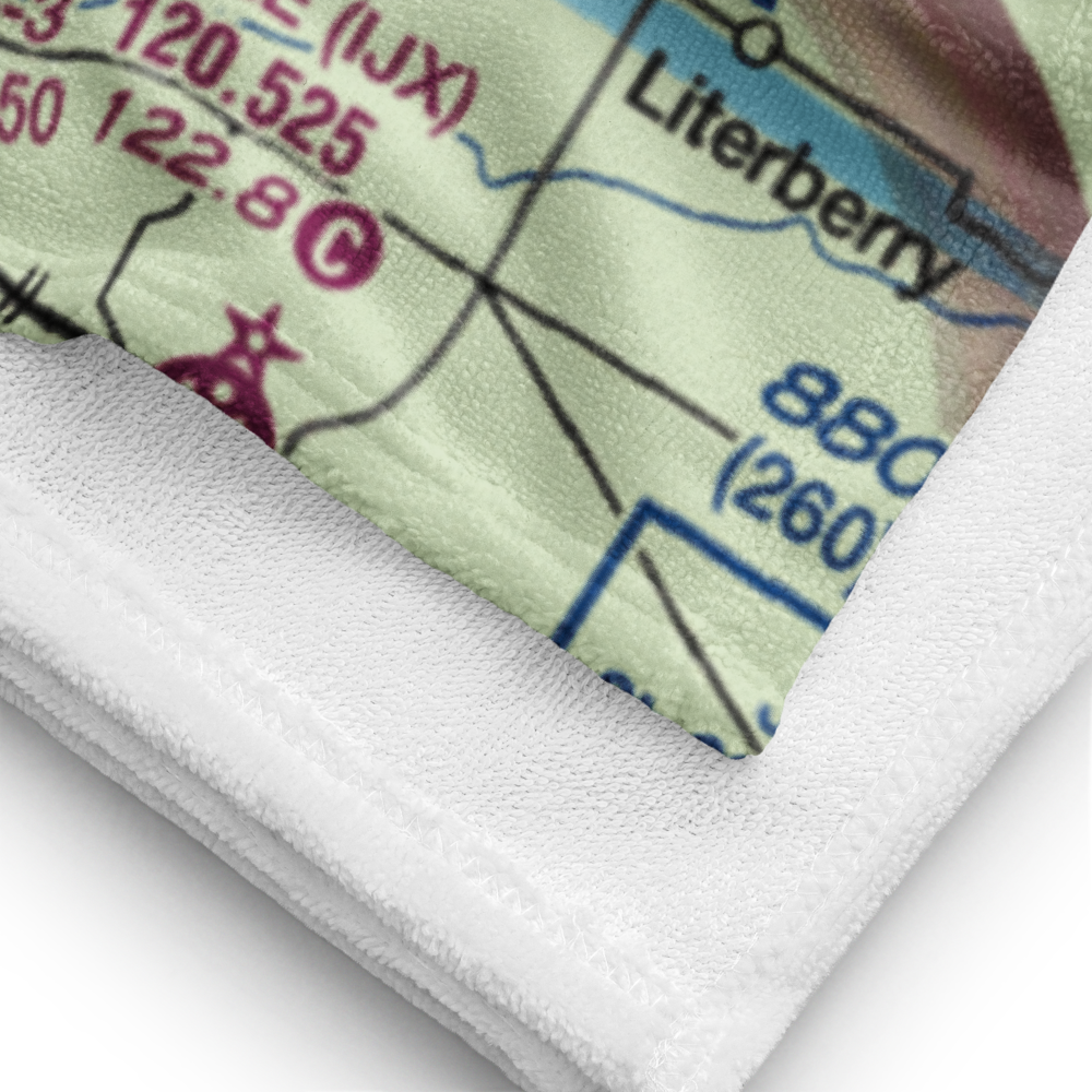 Kloker Airport (IS69) VFR Sectional Towel 