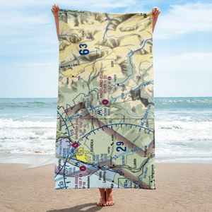 Kneeland Airport (O19) VFR Sectional Towel