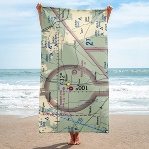 Knot 2 Shabby Airport (5TA6) VFR Sectional Towel