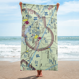 Knoxville Municipal Airport (OXV) VFR Sectional Towel