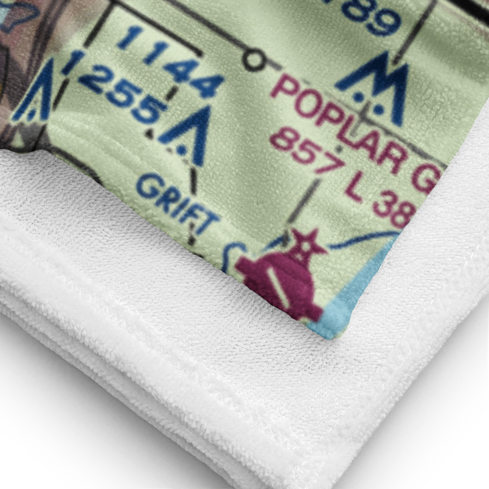 Koch Airport (IS71) VFR Sectional Towel 