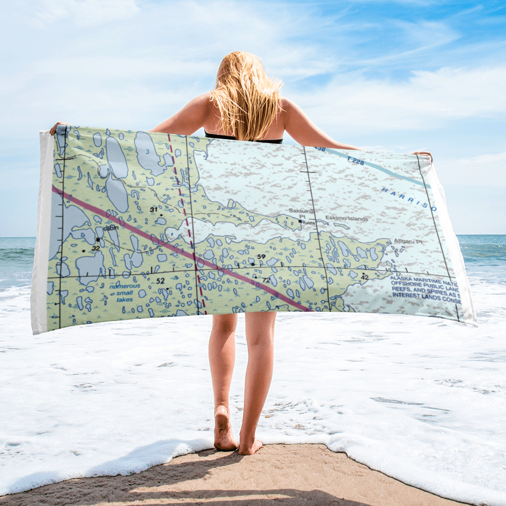 Kogru River (A41) VFR Sectional Towel 